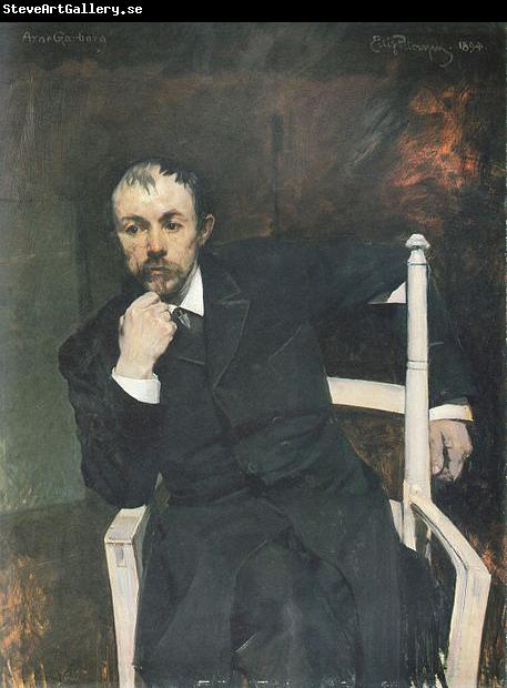 Eilif Peterssen Portrett av Arne Garborg